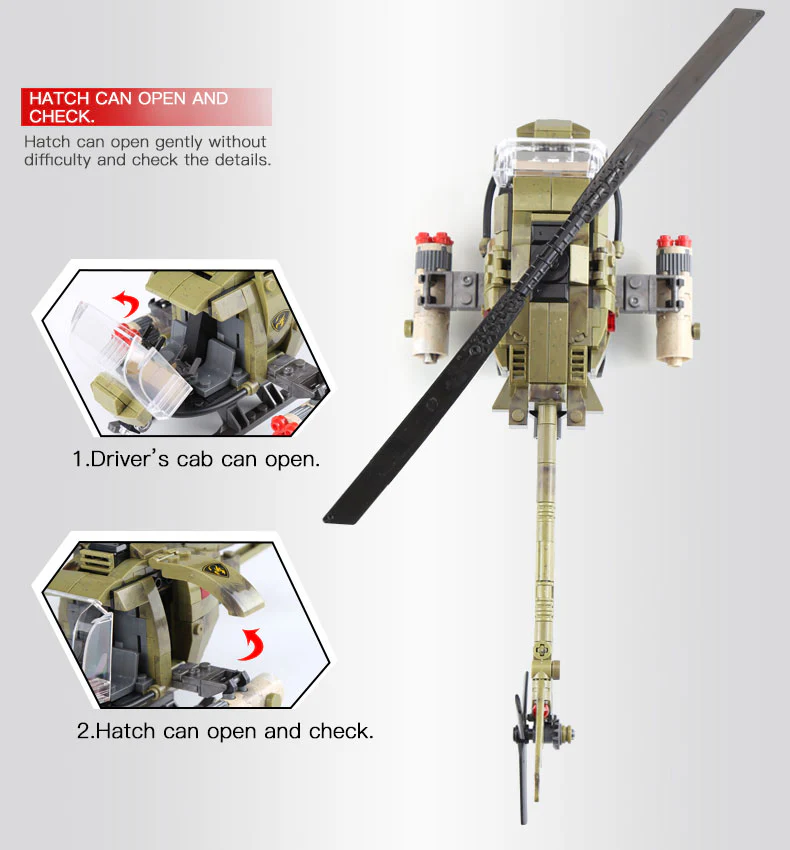 XINGBAO XB-06013 The Fighting Helicopter - YWOBB