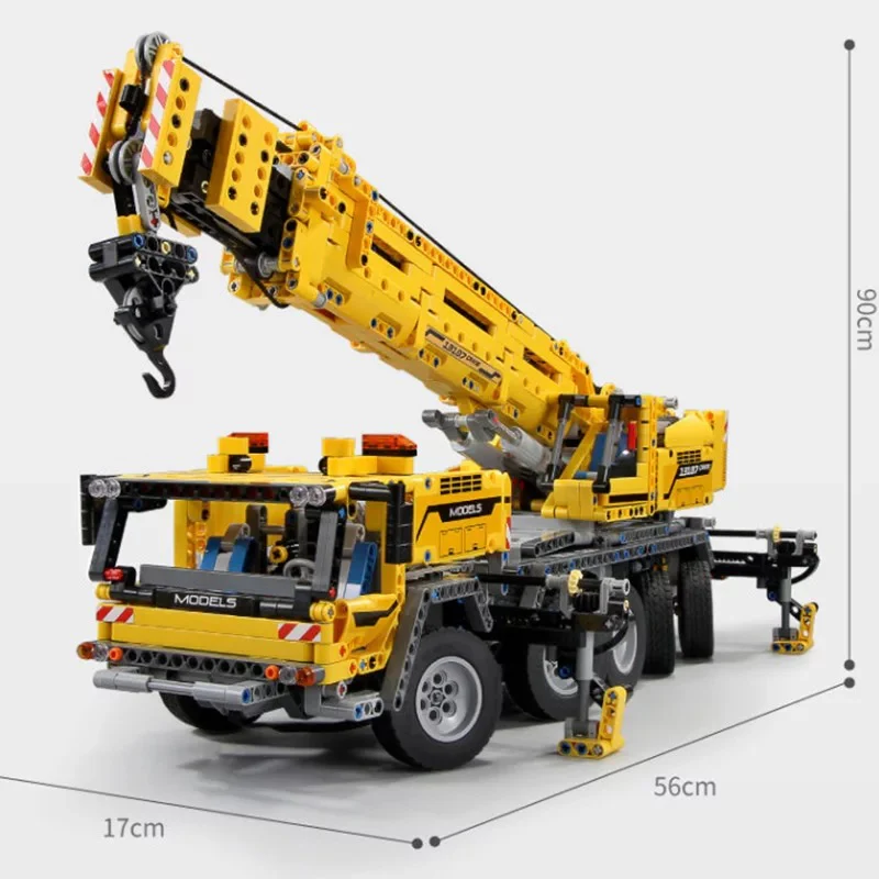 Mould King 13107 RC Mobile Crane Mk II - YWOBB