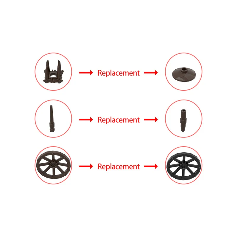 GOBRICKS MOC A1393 Roll The sea - YWOBB