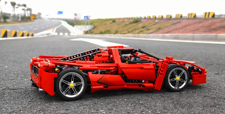 DECOOL 3382A/B Formula Speed Champions Racer Car F1 Enzoed - YWOBB