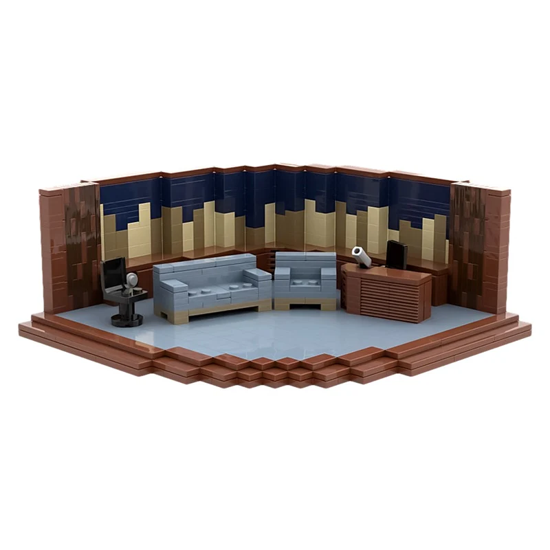 GOBRICKS MOC 152782 The Tonight Show - YWOBB
