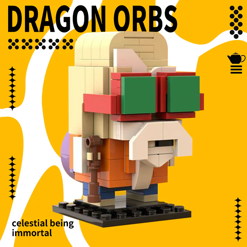 GOBRICKS MOC 136551 Master Roshi - YWOBB