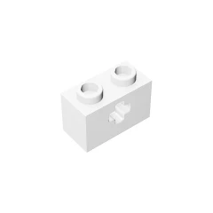 GOBRICKS GDS-633  Brick 1 x 2 with Axle Hole - YWOBB