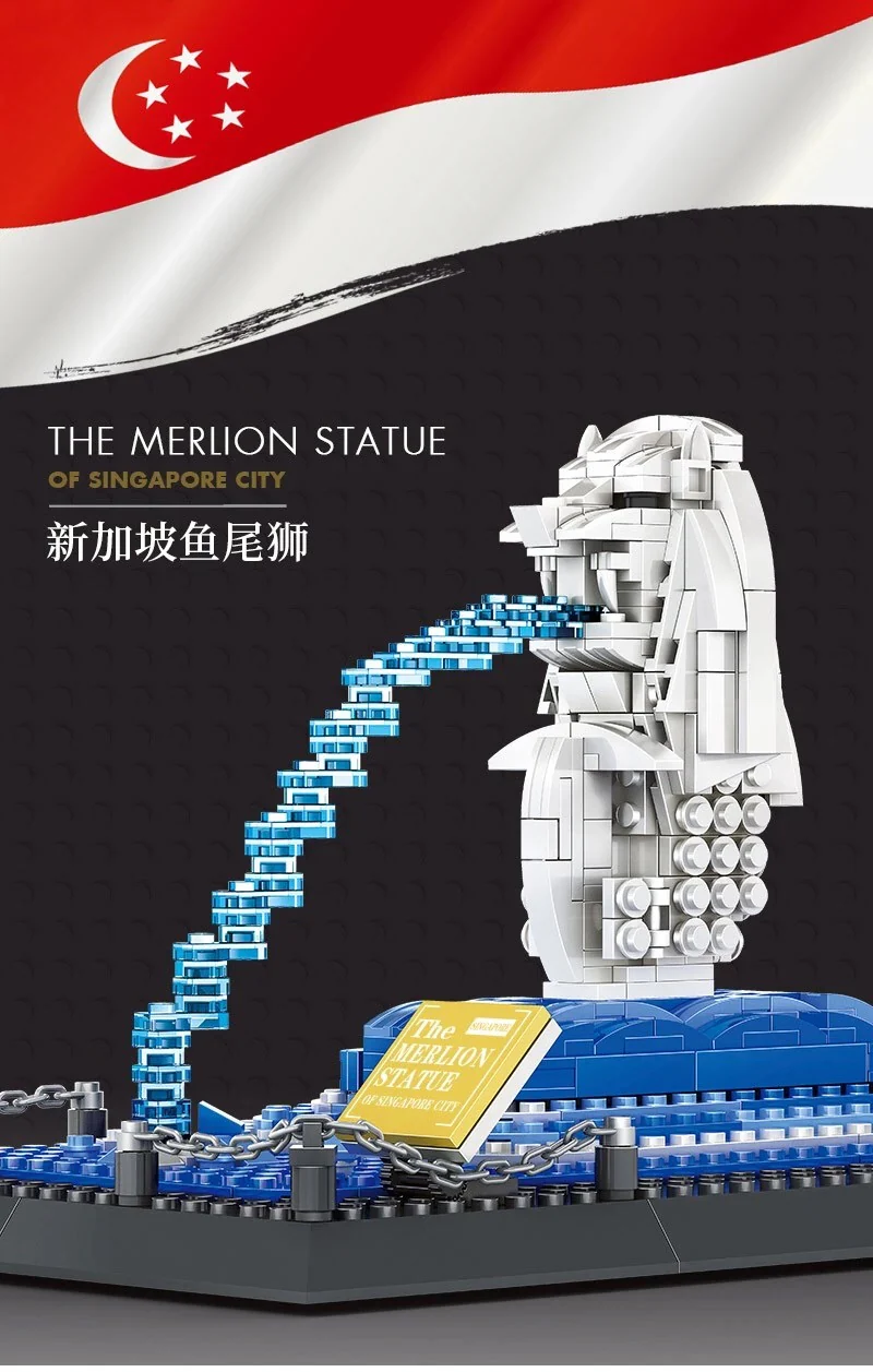 WANGE 4218 The Singapore Merlion - YWOBB