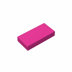 GOBRICKS GDS-566 Tile 1 x 2 - YWOBB
