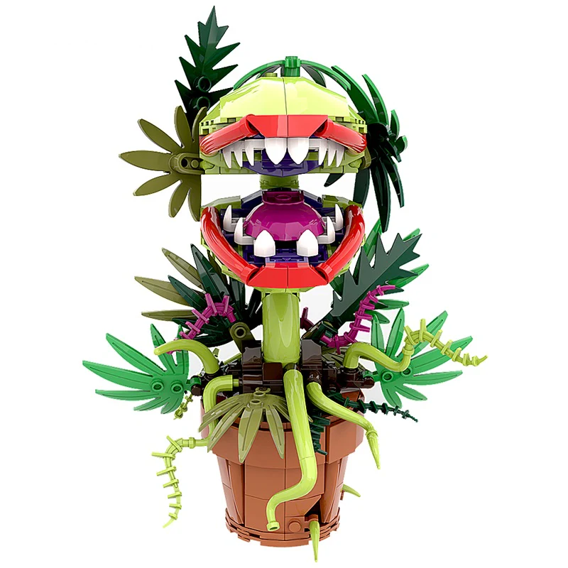 GOBRICKS MOC F-A0629 Audrey II - YWOBB