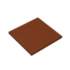 GOBRICKS GDS-1116 Tile 6 x 6 with Bottom Tubes - YWOBB
