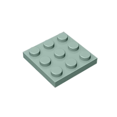 GOBRICKS GDS-518 Plate 3 x 3 - YWOBB