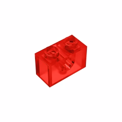 GOBRICKS GDS-633  Brick 1 x 2 with Axle Hole - YWOBB
