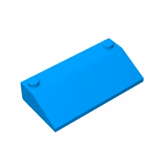 GOBRICKS GDS-1176 Slope 33 3 x 6 without Inner Walls - YWOBB