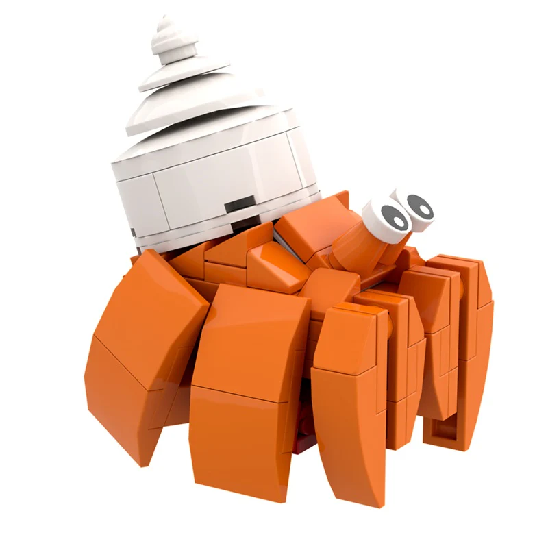 GOBRICKS MOC 146097 Hermit Crab - YWOBB