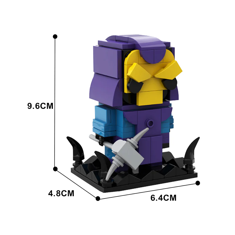 GOBRICKS MOC 143474 Masters of the Universe - Skeletor - YWOBB