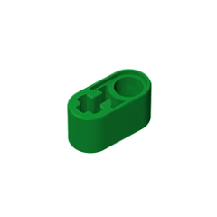 GOBRICKS GDS-669 Liftarm Thick 1 x 2 - Axle Hole - YWOBB