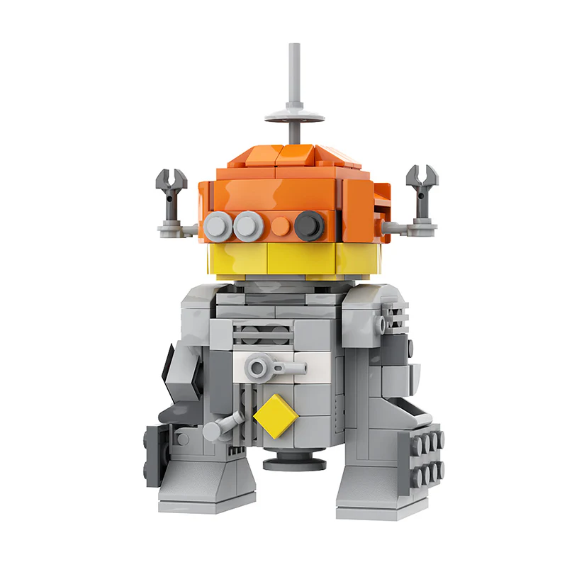 GOBRICKS MOC A1102 Chopper - Astromech - C1-10P - YWOBB