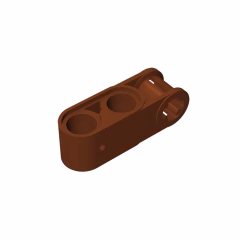 GOBRICKS GDS-936 Axle and Pin Connector Perpendicular 3L with 2 Pin Holes - YWOBB