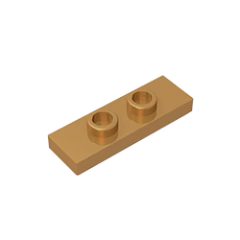GOBRICKS GDS-1504 Modified 1 x 3 with 2 Studs - YWOBB