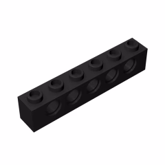 GOBRICKS GDS-626  Brick 1 x 6 with Holes - YWOBB