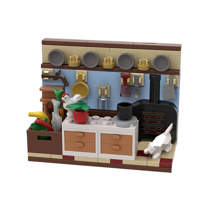 MOC 116474 Swedish Chef's Kitchen - A Muppet Theatre Scene - YWOBB
