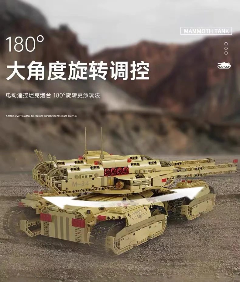 Mould King 20011 Mammoth Tank OVP EU Warehouse Version - YWOBB