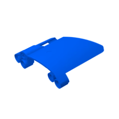 GOBRICKS GDS-1342 Panel Fairing #23 Large Short, Small Hole, Side B - YWOBB