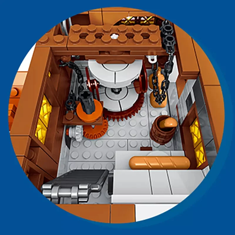 URGE 50104 Medieval Town Water Mill - YWOBB