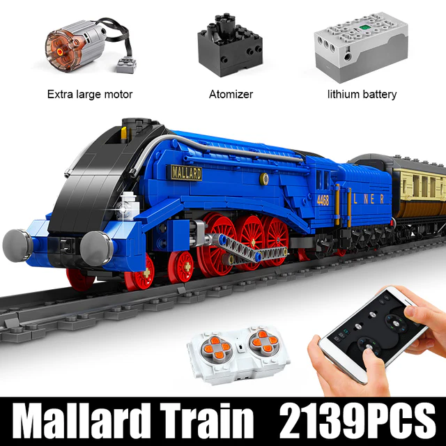 Mould King 12006 RC Class A4 Pacifics Mallard - YWOBB