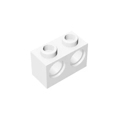 GOBRICKS GDS-624 Brick 1 x 2 with Holes - YWOBB