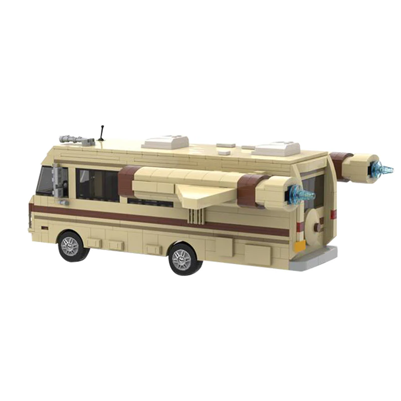 GOBRICKS MOC 35052 Spaceballs Eagle 5 - YWOBB