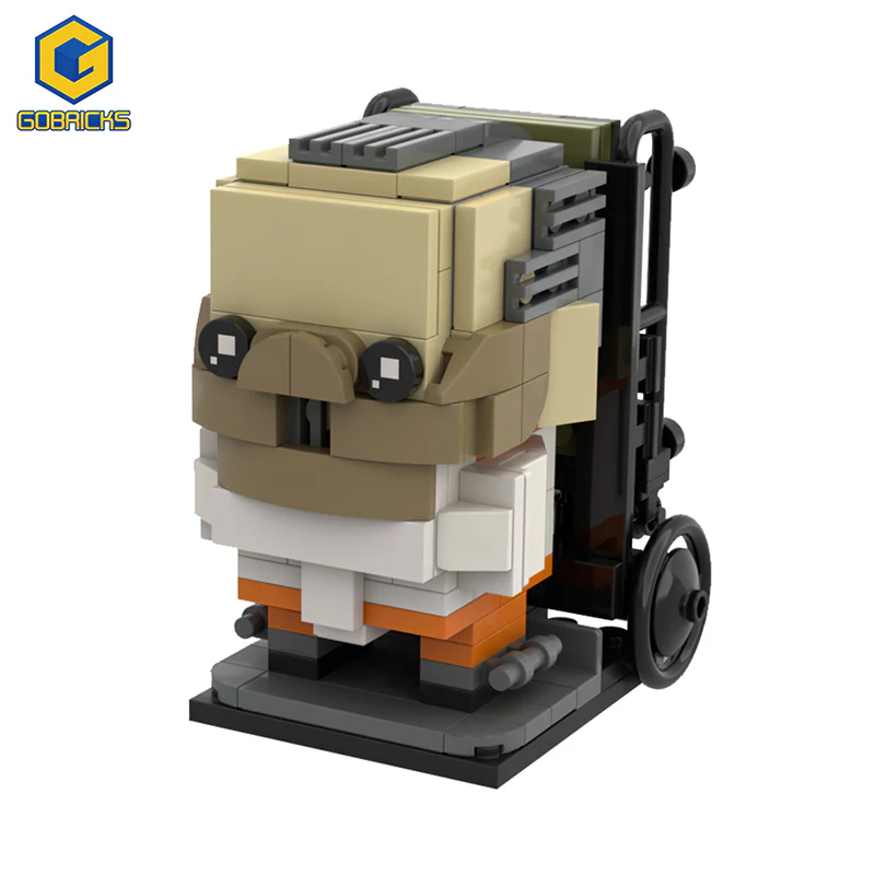 GOBRICKS MOC 46069 Hannibal Lecter Brickheadz - YWOBB