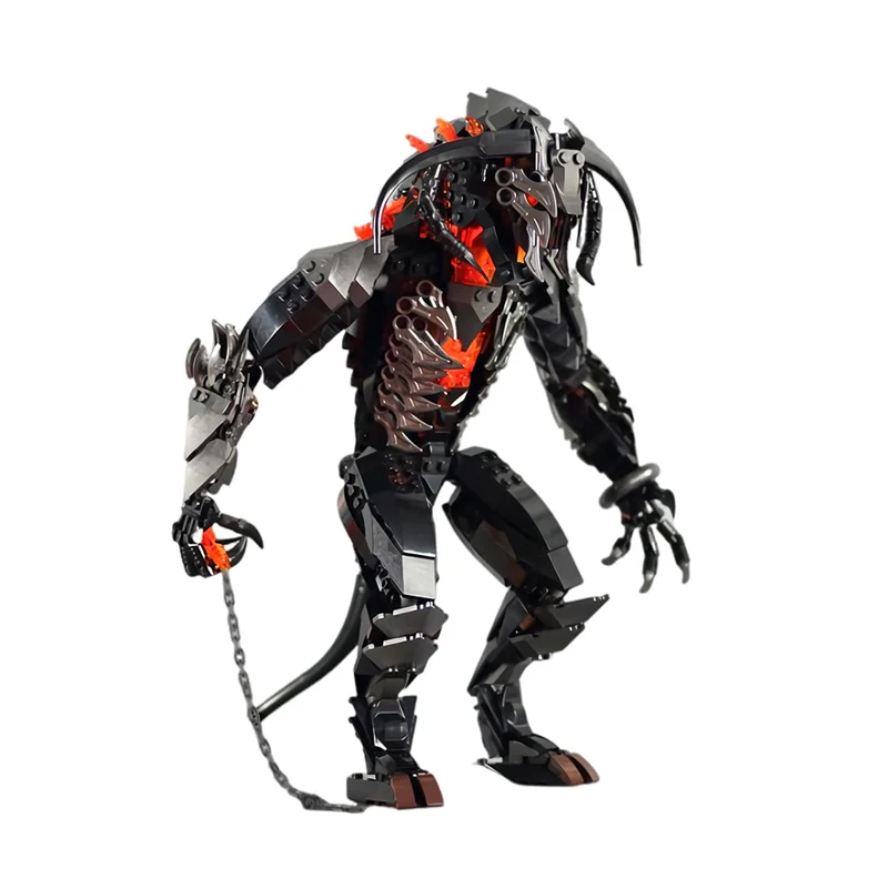 GOBRICKS MOC 113670 The Lord of the Rings Balrog of Moria - YWOBB