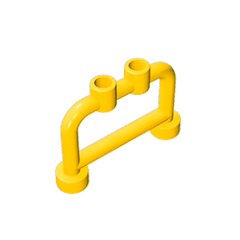 GOBRICKS GDS-728 Bar 1 x 4 x 2 with Studs - YWOBB