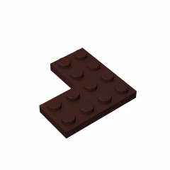 GOBRICKS GDS-696 Plate 4 x 4 Corner - YWOBB