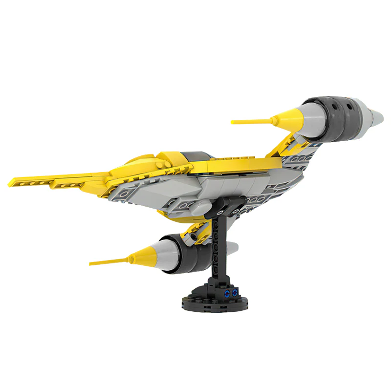 GOBRICKS MOC 110240 Midi Naboo N-1 Starfighter - YWOBB