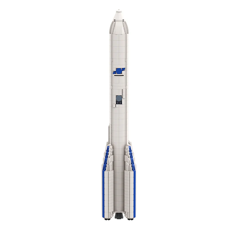 GOBRICKS MOC 91668 1:110 Ariane 6 - YWOBB