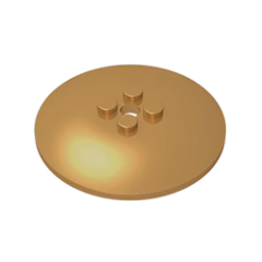 GOBRICKS GDS-1188 Dish 6 x 6 Inverted - YWOBB