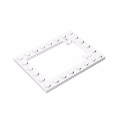 GOBRICKS GDS-845  Modified 6 x 8 Trap Door Frame Horizontal - YWOBB