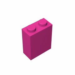 GOBRICKS GDS-804 Brick 1 x 2 x  2 - YWOBB