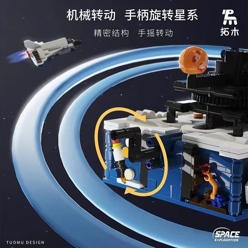 TUOMU T5002  Space Exploration Rotating the Solar System - YWOBB
