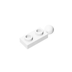 GOBRICKS GDS-852 Modified 1 x 2 with Tow Ball on End - YWOBB