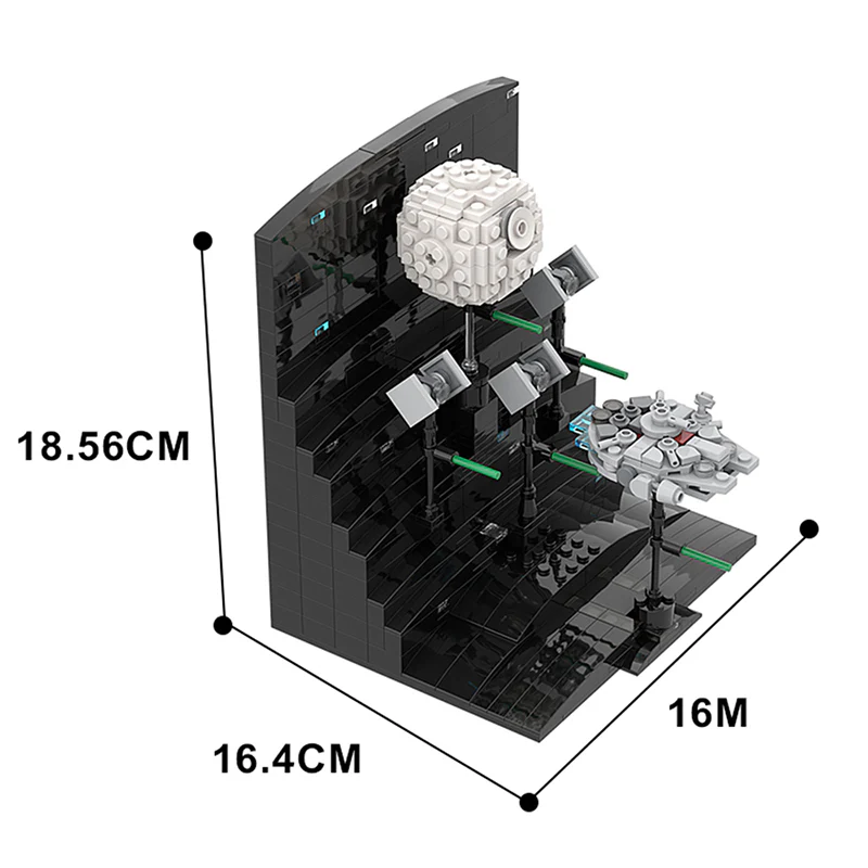 GOBRICKS MOC A0156Y03 Micro Episode IV :ESCAPE - YWOBB