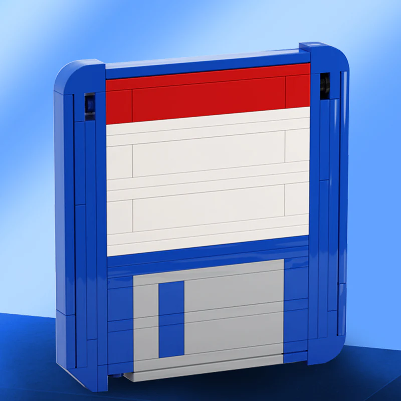 GOBRICKS MOC 82252 Save Icon (Floppy Disk) Update - YWOBB