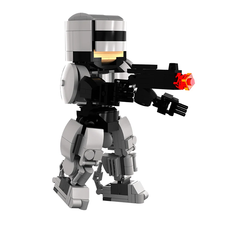 GOBRICKS MOC A0456 RoboCop Figure - YWOBB
