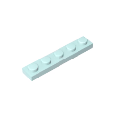 GOBRICKS GDS-90026 Plate 1 x 5 - YWOBB