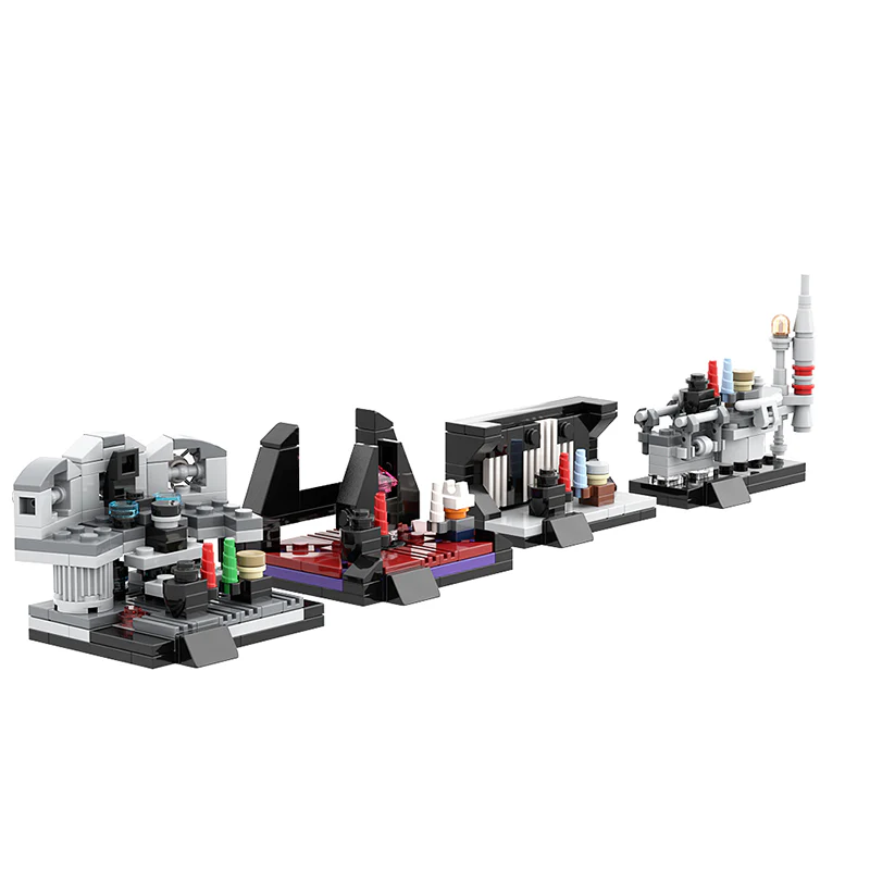 GOBRICKS MOC 75680 Micro Lightsaber Duels - The Skywalker Saga - YWOBB