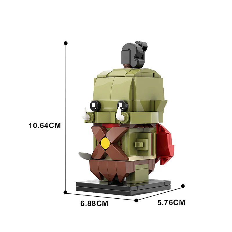 GOBRICKS MOC 139923 Orc - YWOBB