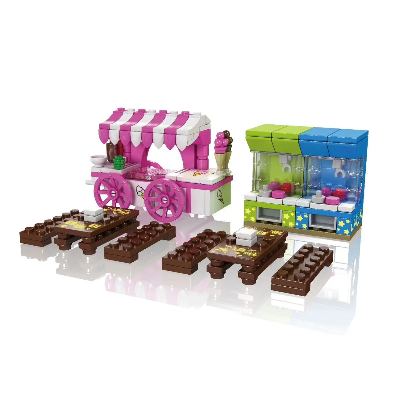 Mould King 24030-24034 Mini Street View Series - YWOBB