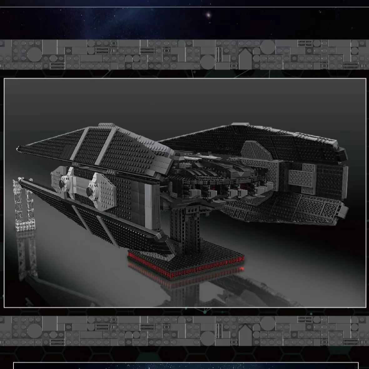 Mould King 21025 KYLO REN TIE FIGTHER - YWOBB