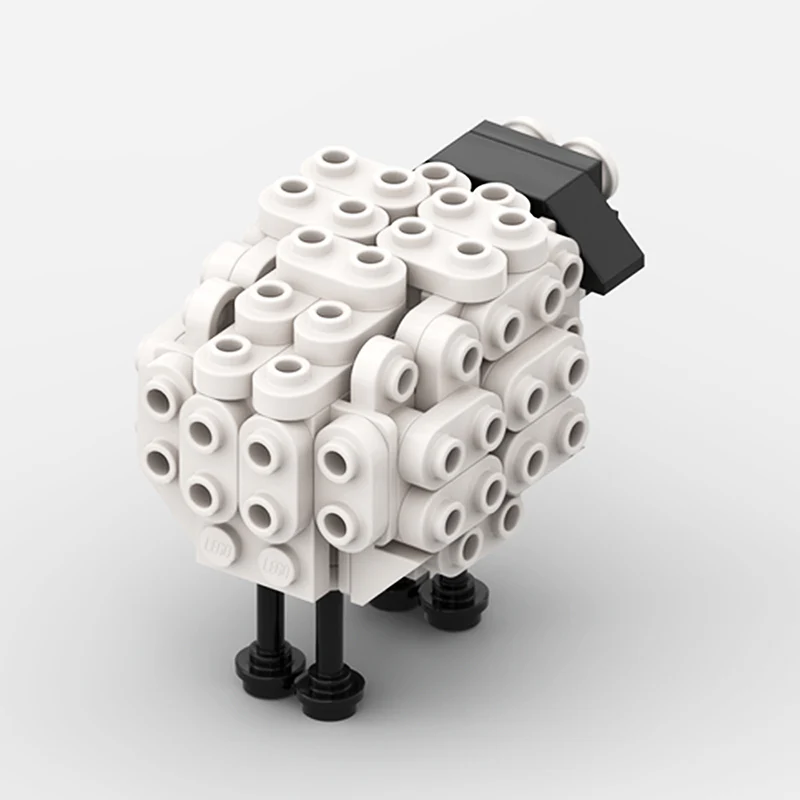 GOBRICKS MOC 107355 Sheep - YWOBB
