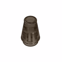 GOBRICKS GDS-606 Cone 1 x 1 without Top Groove - YWOBB