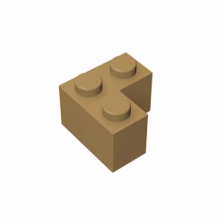GOBRICKS GDS-572 Brick 2 x 2 Corner - YWOBB